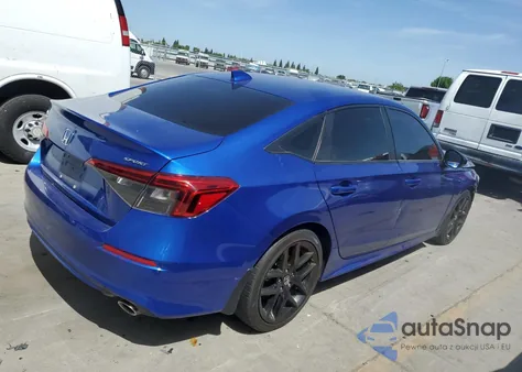 2023 Honda Civic Sport z USA, uszkodzony, nr VIN 2HGFE2F51PH504915